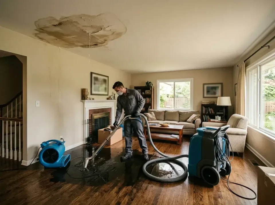 attic-pipe-burst-ceiling-drip-008 — frequently asked questions, Water Damage Restoration & Carpet Care in Glenmoor, OH